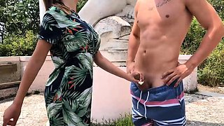 LADY GAGA has Public Fun Fast Fuck in Arse with Cumshot