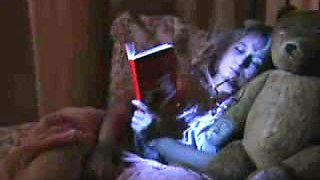 Czech little minx got whipped for Christmas