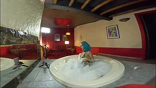 Pussy To Mouth In The Jacuzzi With Mia Niqab