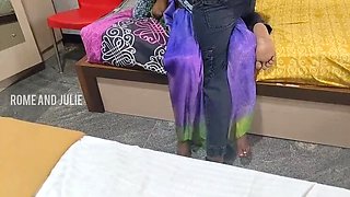 Indian Step Mom Blowjob and Doggy Style with Teen Son in Front of Step Dad - Homemade HD