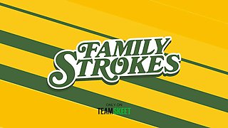 Familystrokes - curvy mexican stepmother Carmela Clutch shares her husband with kinky teen stepdaughter