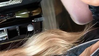 Big tit brunette MILF fucked by a big cock