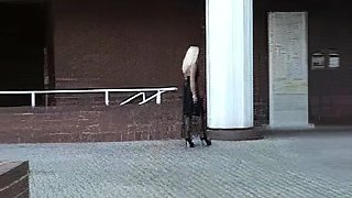 Hawt Blonde milf in foot Fetish tube scene