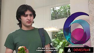 DEVILS FILM - Hot MILF Shay Sights Gets Her Sexy Ass Banged By Her Stepson