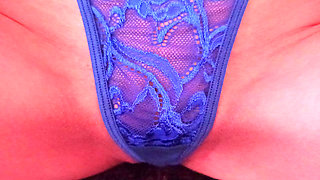 Close-up female masturbation with squirting