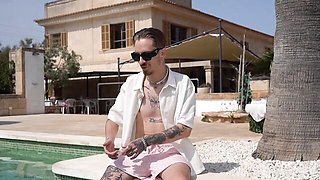 Talented hottie's orgy smut