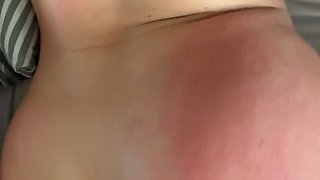 PAWG rough fucked in POV and squirts from fingering