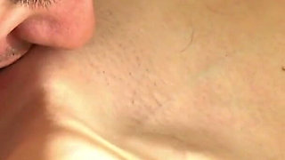 Slim bodied teen with small tits gets wild fucking before facial