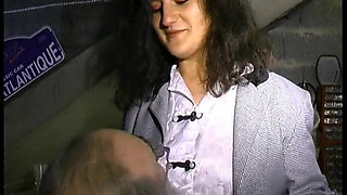 Double Penetration and Sperm Shower in the Garage!