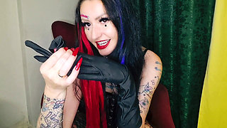 Jerk Off Instructions and Cum Eating Instructions by Dominatrix Nika