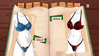 Summertime saga, nanpa beach, camp mourning wood