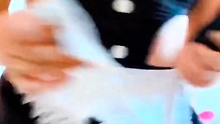 Blonde emo amateur solo masturbation
