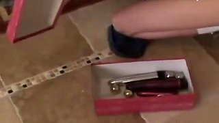 Samantha And Beata Fuck Each Other With Dildos