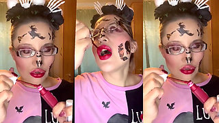 Sissy Surrender - Glasses and Lipstick Humiliation Asmr Clip by Findom Goaldigger