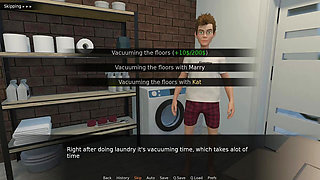 Jimmy's Awkward Adventures Part 9 - Lucky Day - Both Neighbors give a Handjob