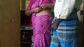 Indian Desi Aunty Fucking Boss in Village Home