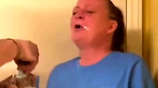 Bad girl gets a taste of Irish Spring