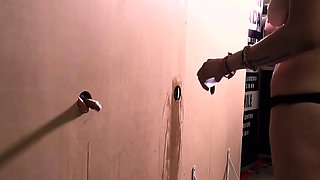 Glory Hole Blowjobs and Brunettes