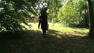 BDSM - Slave Girl Gets Humiliated, Whipped, and Fucked in Chains