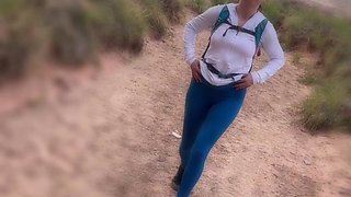 Flashing Tits in Wild Kyrgyzstan Mountains - Bold, Topless, and Raw Adventure