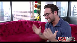 Hot blond h. teen Athena Faris xxx with nerdy dude before prom