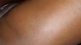 Ebony Stepdaughter Gets Fingered Leading to Missionary Pussy Creampie Fuck