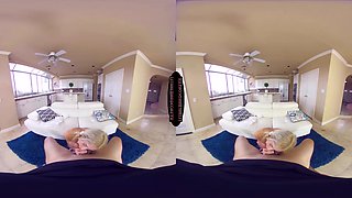 My Babysitter Has A Bubble Butt - Teen Blonde Pov