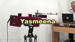 Yasmeena4 Spanking Machine - Ass Whipping