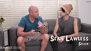 My stepson's girlfriend chose herself a bigger man