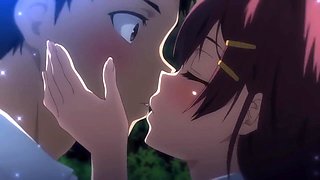 The second episode of hot hentai Akanewa Tsumare. Busty schoolgirl fucks with everyone in a row.
