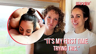 German Amateur Lesbians Ana B & Serafina Explore Wet Shower Fingering and Pissing