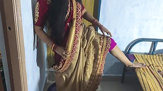Newly Married Indian Husband and Wife Romance