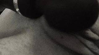 Masturbating
