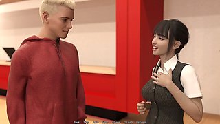 Hilarious brunette rides and takes it all in this wild cuckold anal creampie session