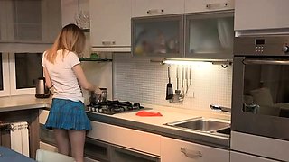 Romantic russian Isabel Stern enjoying love rocket