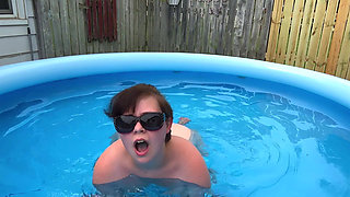 POV: Pool Creeper Caught! Anal Devore