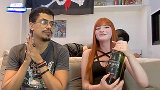 Interview, red head babe, pornstar interview