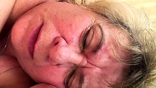 [Mature.nl] - Big tits granny Darla loves to get her hairy