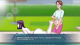 SEX NOTE PT.22 - Blow Foot Assjob By MissKitty2K