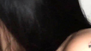 Tattoo Sloppy Stripper Bitch Slurps Penis Glory Hole Blowjobs!