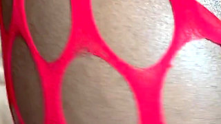 DP Interracial Threesome with Gorgeous Ebony and My Big Dick Friend Raul Bud
