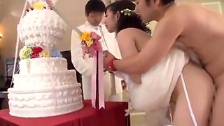 Time stop fuck bride and sexy girl at pool