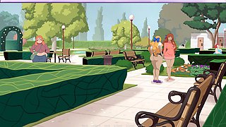 The secret of the mansion with Foxie2k undressing in cartoon fantasy