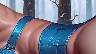 Twerk and Ass Bouncing! Sexy Elsa