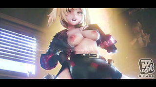 Burnice White Zzz Zenless Zone Zero Wise Burning Desires Full Animation HD 120 Fps