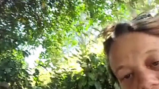 Special Exhibition in a Park Where I Play with My Slutty MILF Pussy, Join Me