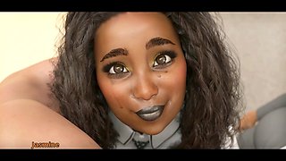 Blessed woman in a wild 3D anime scene with MissKitty2K