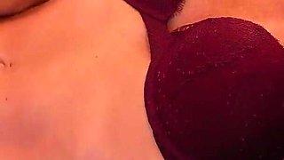 Bodybuilder Carmin Blue's Big Clit Grows as She Masturbates