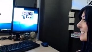 Hot amateur teen butt plug solo play