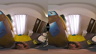 Lily Veroni in the Bathroom - VRHARD